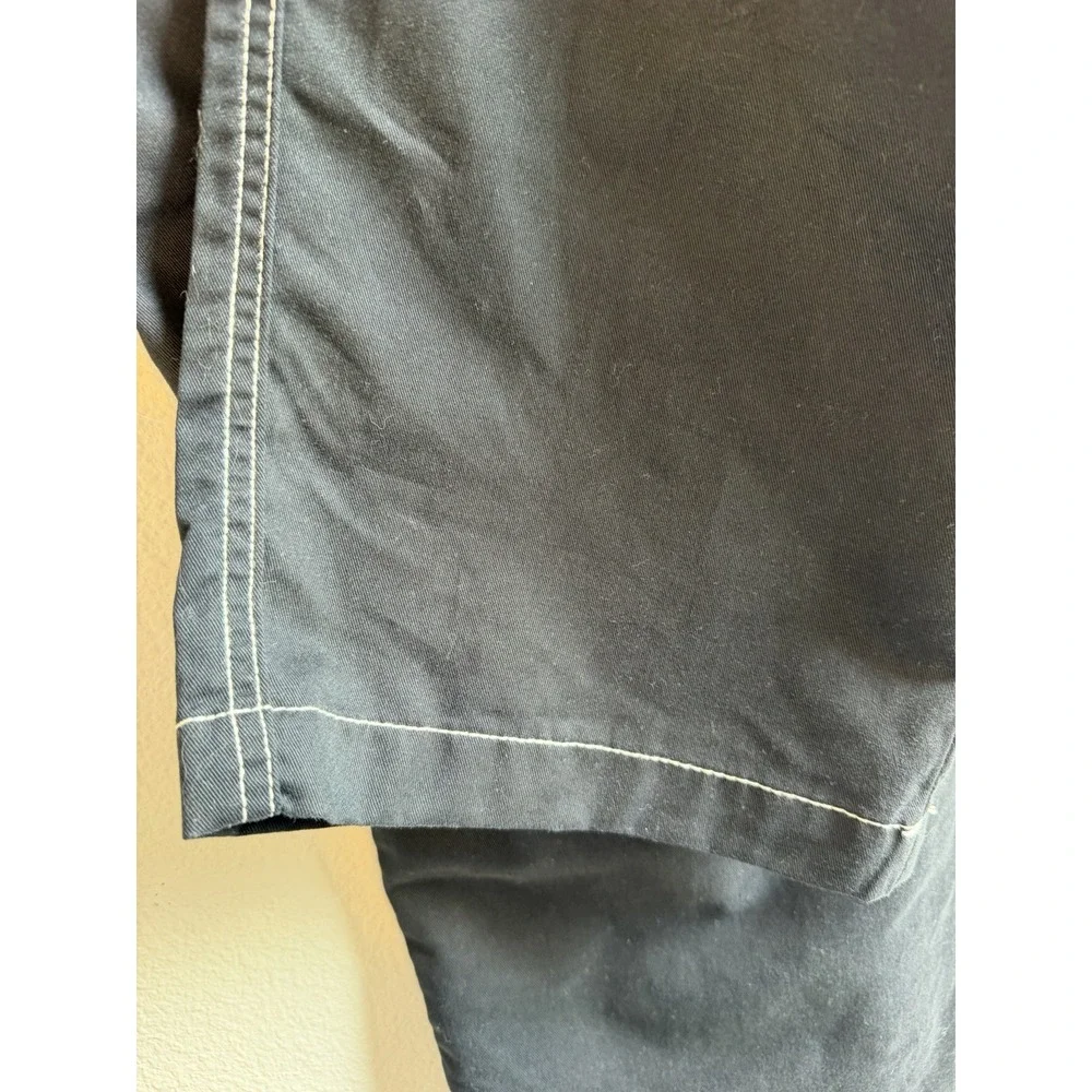 NWT True Religion Men's 36x32 Black Cotton Straight Fit Cargo Pants